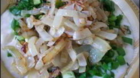 запечённая картошка со сметаной и сыром