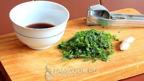 жареные баклажаны в маринаде