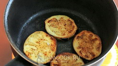 жареные баклажаны в маринаде