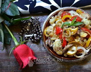 Овощной гарнир к мясу