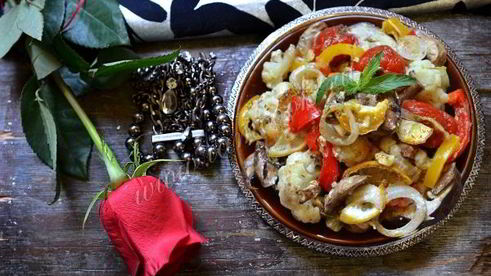 овощной гарнир к мясу