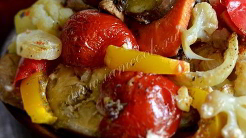 овощной гарнир к мясу