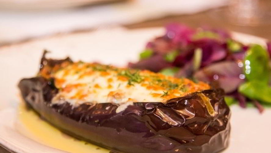 Рецепт баклажаны с куриной печенью и овощами