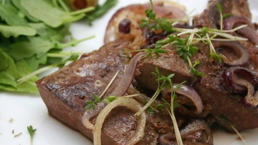 Рецепт говяжья печень с приправой персияд