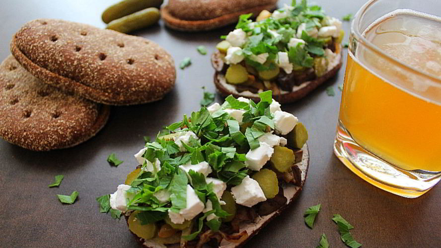 Рецепт краюшки с куриной печенью