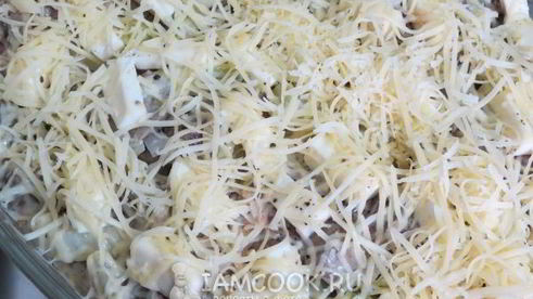 куриная печень с картошкой в духовке