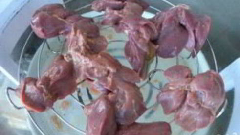 куриная печень в аэрогриле