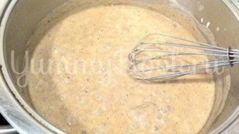 куриная печень в портвейне и сметане