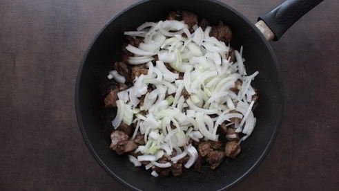 куриная печень в соусе морне