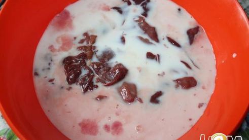 нежнейшая печень в сметанно-винном соусе