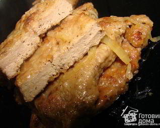 Отбивные из печени