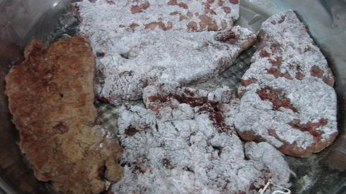 отбивные из печени