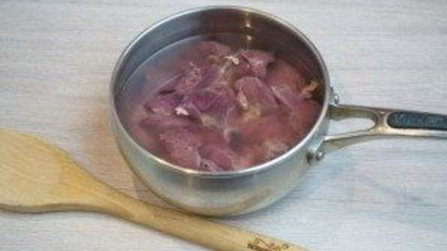 печень куриная, отварная