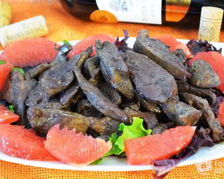 Печень по-анжуйски