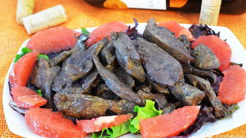 печень по-анжуйски