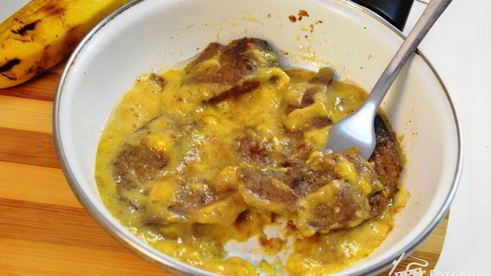 печень с бананами по-бразильски