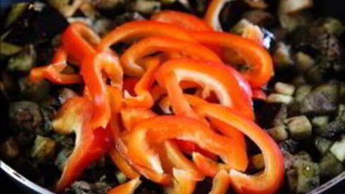 печень с болгарским перцем