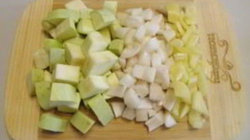 печень с овощами в духовке