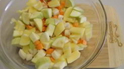 печень с овощами в духовке