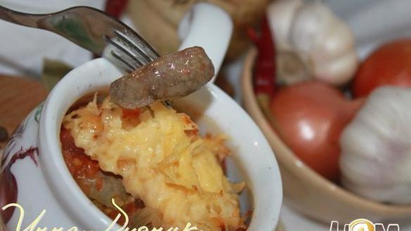 Рецепт Печень с помидорами