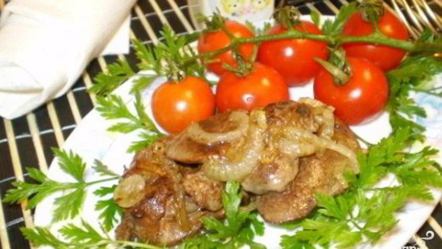 Рецепт печень утиная