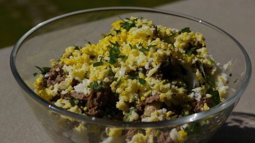 Рецепт рубленая куриная печень