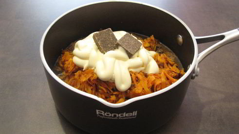 тушеная куриная печень