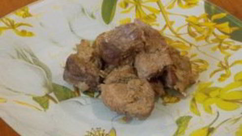 тушеная печень в мультиварке