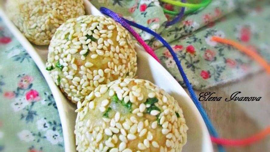 Рецепт закусочные шарики с печенью трески