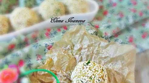 закусочные шарики с печенью трески