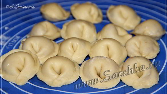 Рецепт Домашние пельмени