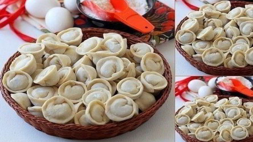 Рецепт домашние пельмешки с мясным фаршем