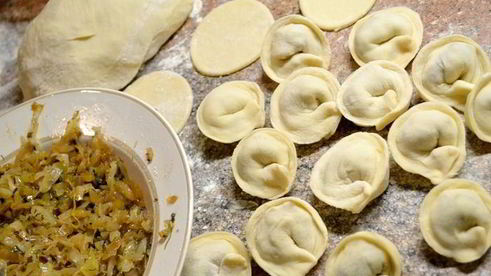 готовим пельмени с капустой