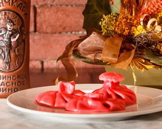 Хинкали с картофелем и грибами