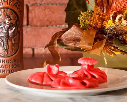 Хинкали с картофелем и грибами