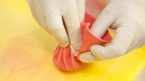 хинкали с картофелем и грибами