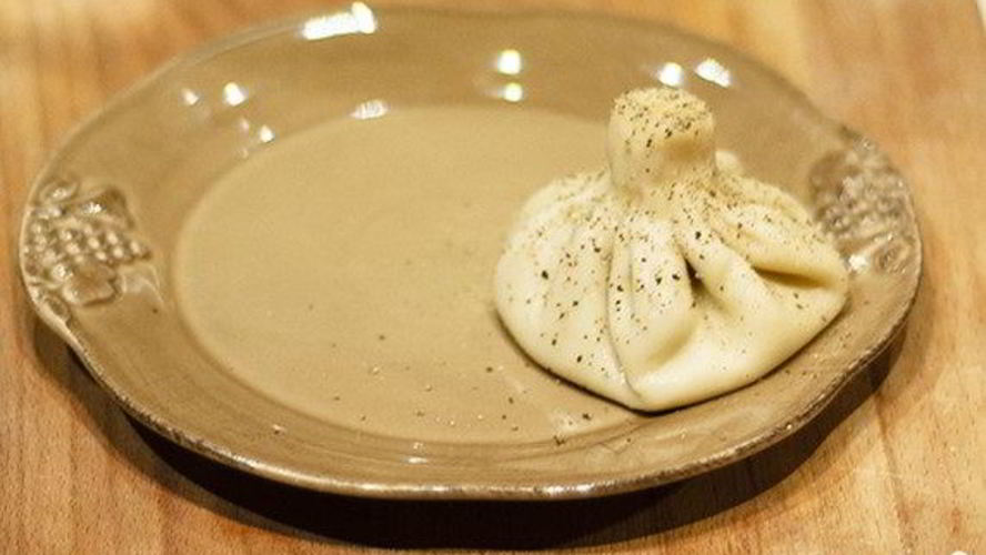 Рецепт хинкали с зеленью