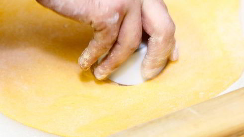 морковные пельмени