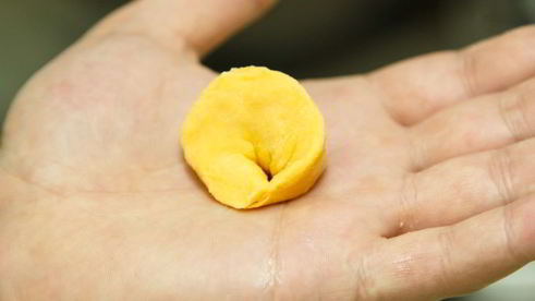 морковные пельмени