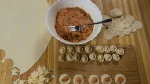 пельмени из лосятины