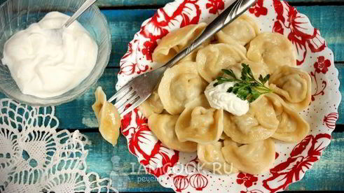 пельмени из свинины