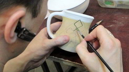 пельмени разноцветные