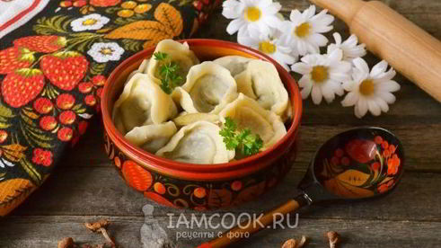 пельмени с грибами