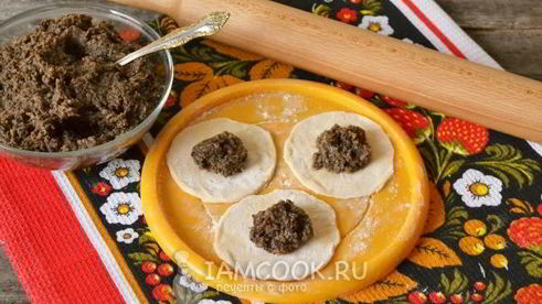пельмени с грибами
