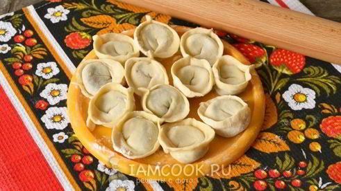 пельмени с грибами