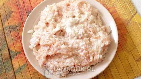 пельмени с курицей