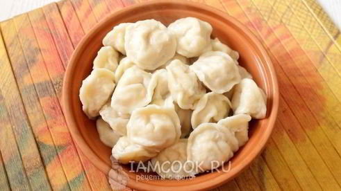 пельмени с курицей