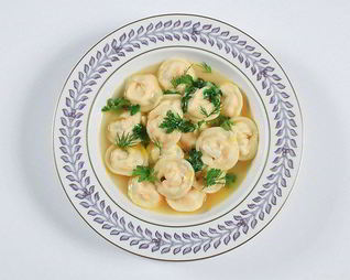 Пельмени с лососем и судаком