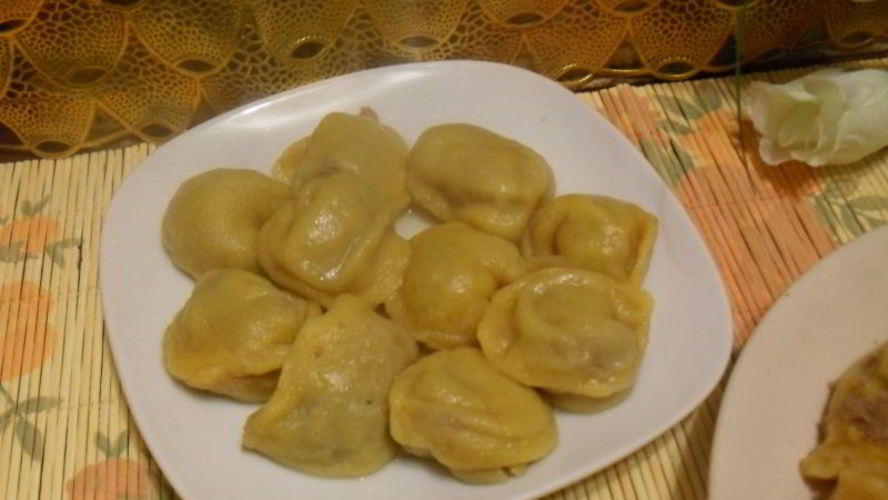 Рецепт пельмени с печенью