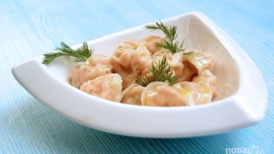 Рецепт пельмени с рыбным фаршем